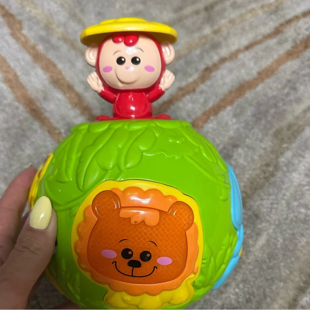 Interactive Green and Yellow Kids Toy